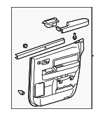 676300C290C1 - : Door Trim Panel for Toyota Image