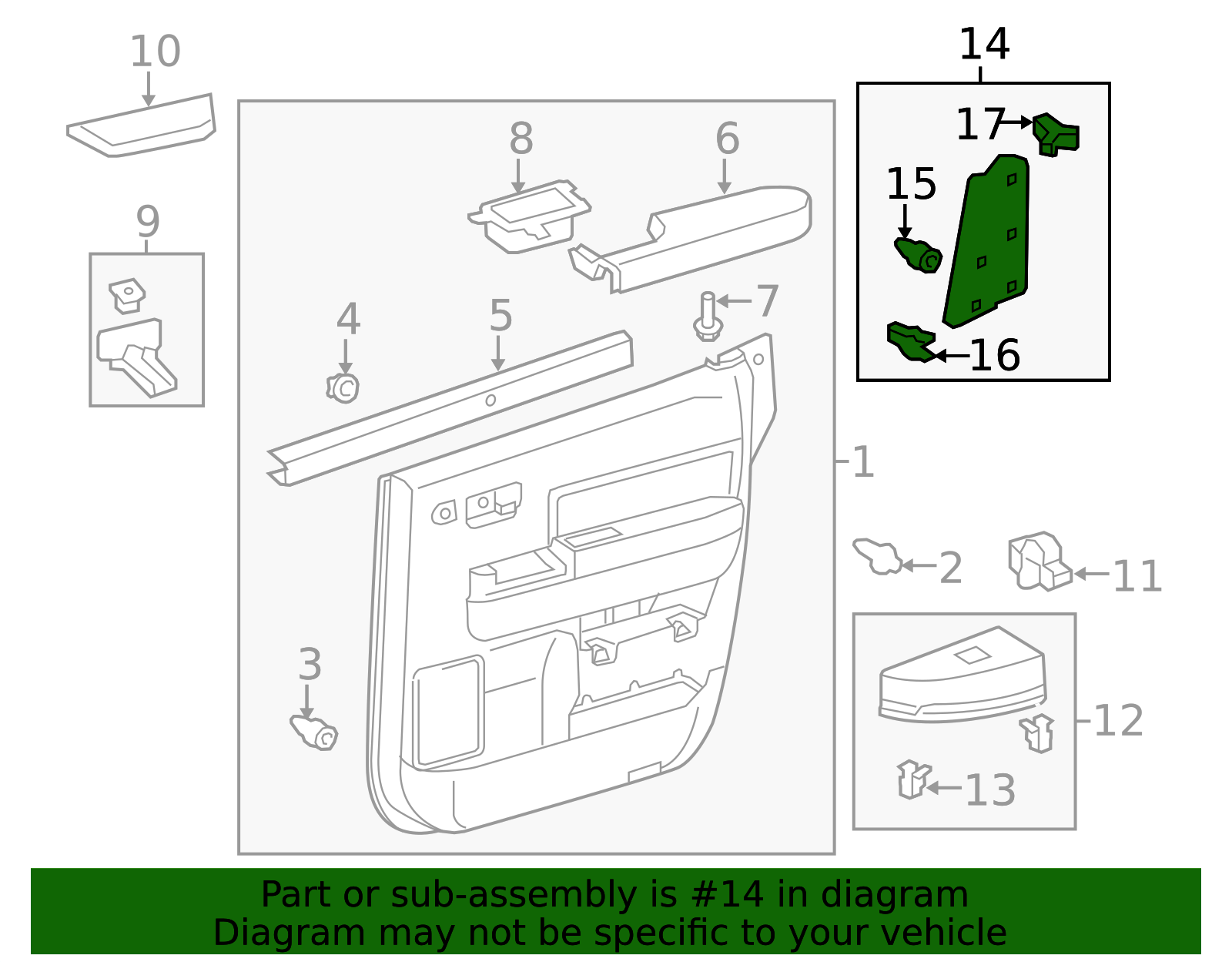 67674-0C020-C0 - 2007-2021 Toyota Tundra - Frame Trim | Discount Parts ...