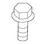 284172F000 - Exhaust: Heat Shield Bolt for Hyundai Image