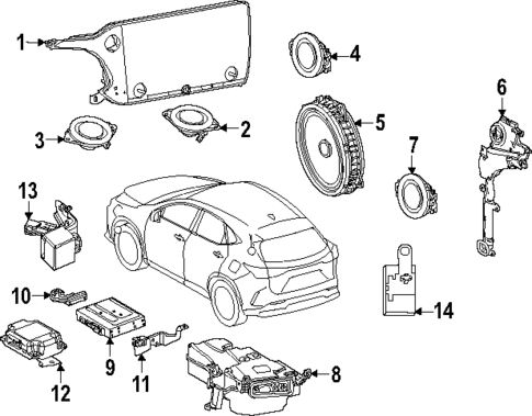 Sound System for 2022 Lexus IS300 #2