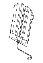 4K0963557G - Body: Seat Back Heater for Audi: A6 allroad, A6 Quattro, A7 Sportback, e-tron Quattro, e-tron S, e-tron S Sportback, e-tron Sportback, Q8 e-tron, Q8 e-tron Sportback, RS6 Avant, RS7 Sportback, S6, S7 Sportback, SQ8 e-tron, SQ8 e-tron Sportback Image