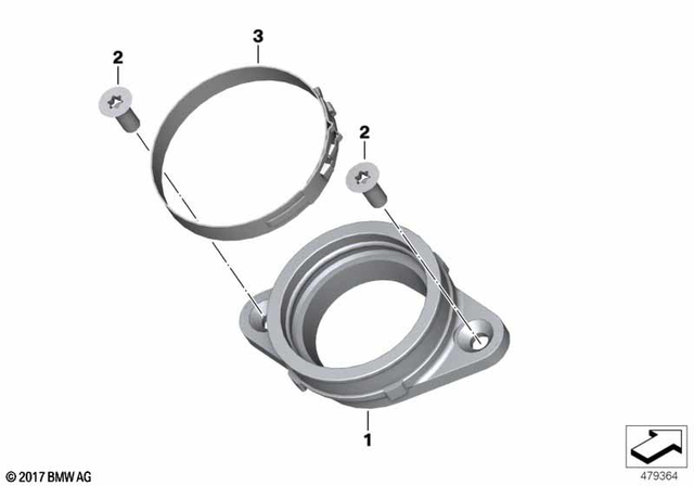 11008569335 - : Intake Manifold for BMW-Motorrad Image