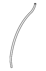 5NA809937A - Body: Drain Hose for Volkswagen Image