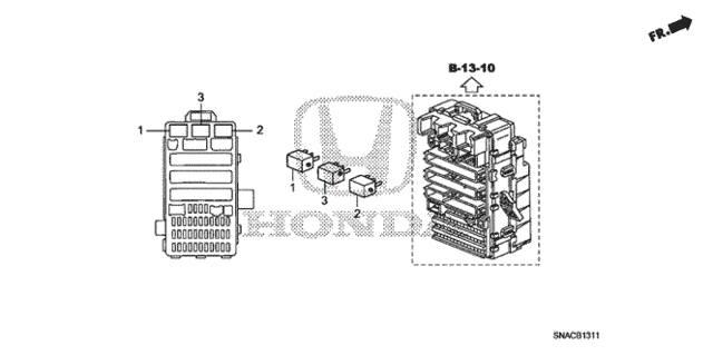 Control Unit (Cabin) (2) for 2010 Honda Civic #0