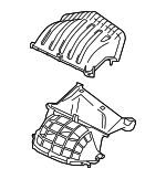 278871JA0A - HVAC: Intake Duct for Nissan: Quest Image