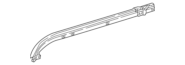 447-766-07-37 - Lower Track 2017-2023 Mercedes-Benz Metris