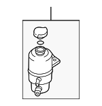 MN101235 - Steering: Power Steering Reservoir for Mitsubishi Image