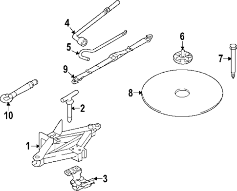 Jack & Components for 2025 Mazda CX-70 #0