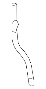 15200RK8000 - Engine: Guide Tube for Honda: CR-Z, Fit, Insight Image