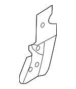 751F6EL030 - : Closing Plate Bracket for Nissan: Sentra, Versa Image