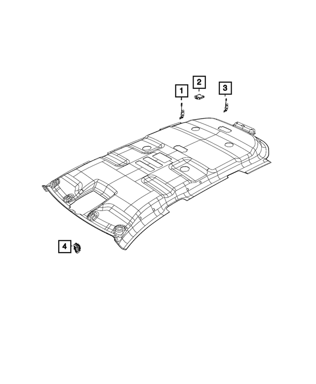 1WX39HDAAA - Electrical: Alarm Module, Front for Mopar Image image