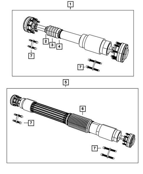 Drive Shaft for 2013 Jeep Wrangler #0
