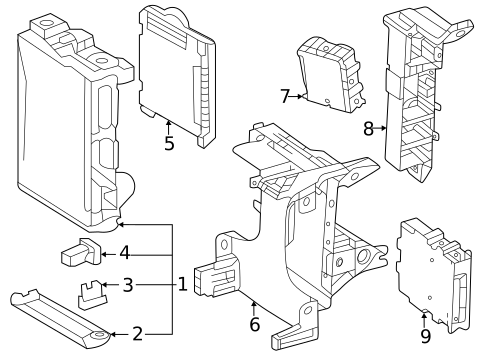 Electrical Connectors for 2025 Lexus TX550h+ #0