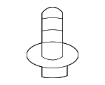 47406120 - Fuel System: Lower Bracket Screw for Subaru Image