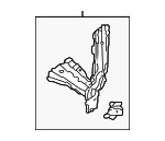 51690VC0109P - Body: Apron Extension for Subaru: WRX Image