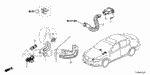 9391324280 - Body/Air Conditioning: SCREW, TAPPING (4X12) (PO) for Acura Image