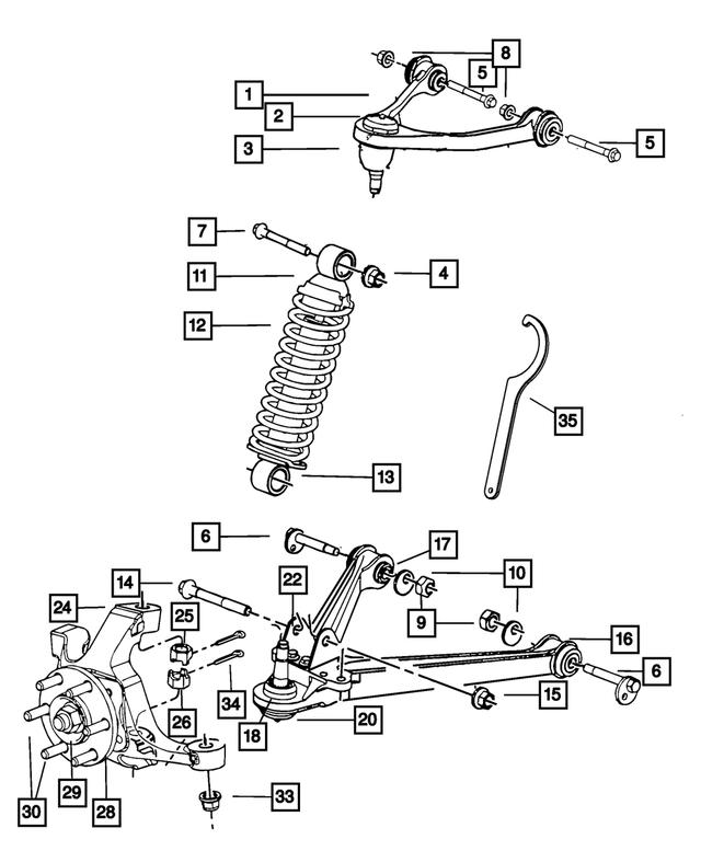 5290690AB - : Control Arm, Lower Right for Mopar Image