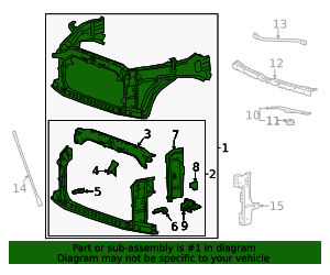 2019-2026 GM (Replaces 84861716 and 85544202) Support Assembly 86790624 ...