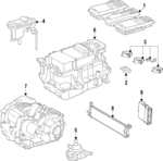 899810E260 - Hybrid Components: Control Module for Toyota: Highlander Image