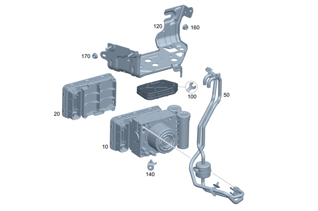 2069004013 - : Control Unit for Mercedes-Benz Image