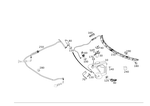 1718690314 - Windshield Washer, Emergency Equipmt: Holding Strap for Mercedes-Benz Image