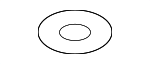 7H0419713 - Suspension: Suspension Sub-frame Washer for Volkswagen Image