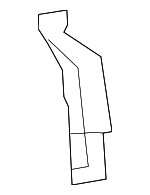 41215A37B41 - Body: Extension Panel Rear Brace for BMW: 740i, 750e xDrive, 760i xDrive, i7 Image