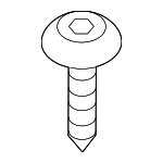 7147374376 - : Applique Retainer Screw for Mini: Cooper, Cooper Clubman, Cooper Countryman Image