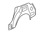 22810643 - Body: Outer Wheelhouse for Cadillac: CTS Image