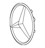 8881300 - Body: Emblem for Mercedes-Benz Image