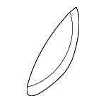 63126922156 - : Headlight Washer Cover for Mini: Cooper Image