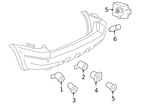 Parking Aid for 2005 Ford Escape #0
