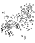 5161965AB - Transfer Case Model 245 [DHX]: Transfer Rear Case for Mopar Image