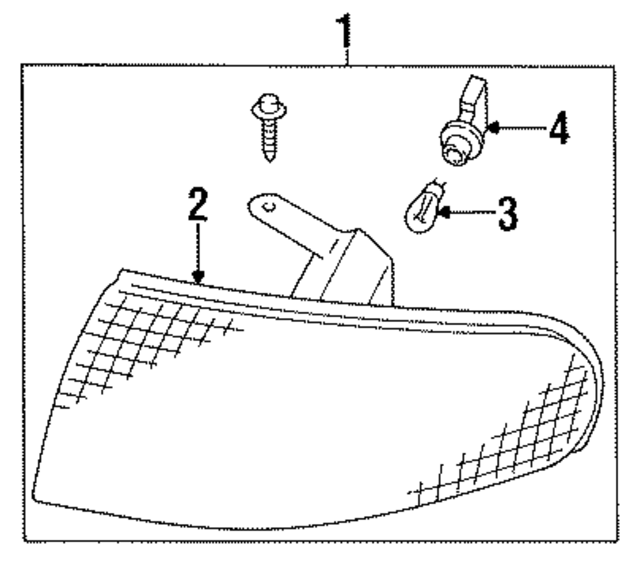 2617575F25 - : Signal Lamp Assembly for Nissan: 240SX Image