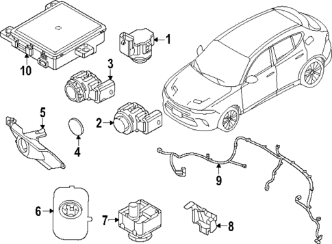 Electrical Components for 2025 Dodge Hornet #0