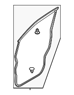 808303LM0A - : Door Weather-Strip for Nissan: NV200 Image