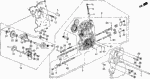 25145PA9010 - Transmission - Automatic: SHAFT, OIL PUMP GEAR for Honda Image