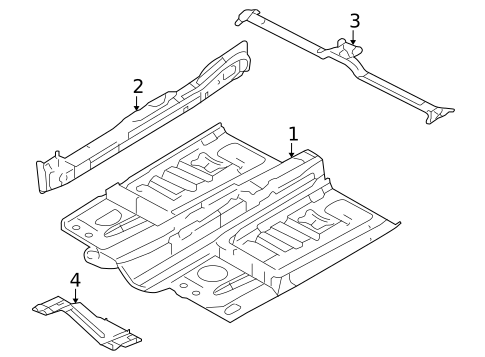 Floor for 2005 Mercury Montego #0