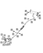 6503839 - Exhaust: Hex Head Bolt And Coned Washer for Mopar Image