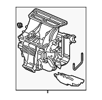 79107TZ3A42 - : AC &amp; Heater Case for Acura: TLX Image