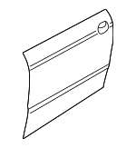 C2S42313 - : Outer Panel for Jaguar: X-Type Image