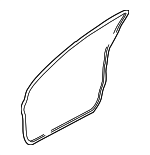 C2S50582 - : Door Weather-Strip for Jaguar: X-Type Image