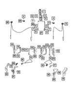 68066904AA - Interior Trim: Isolator for Dodge: Ram 2500, Ram 3500 | Ram: 2500, 3500 Image