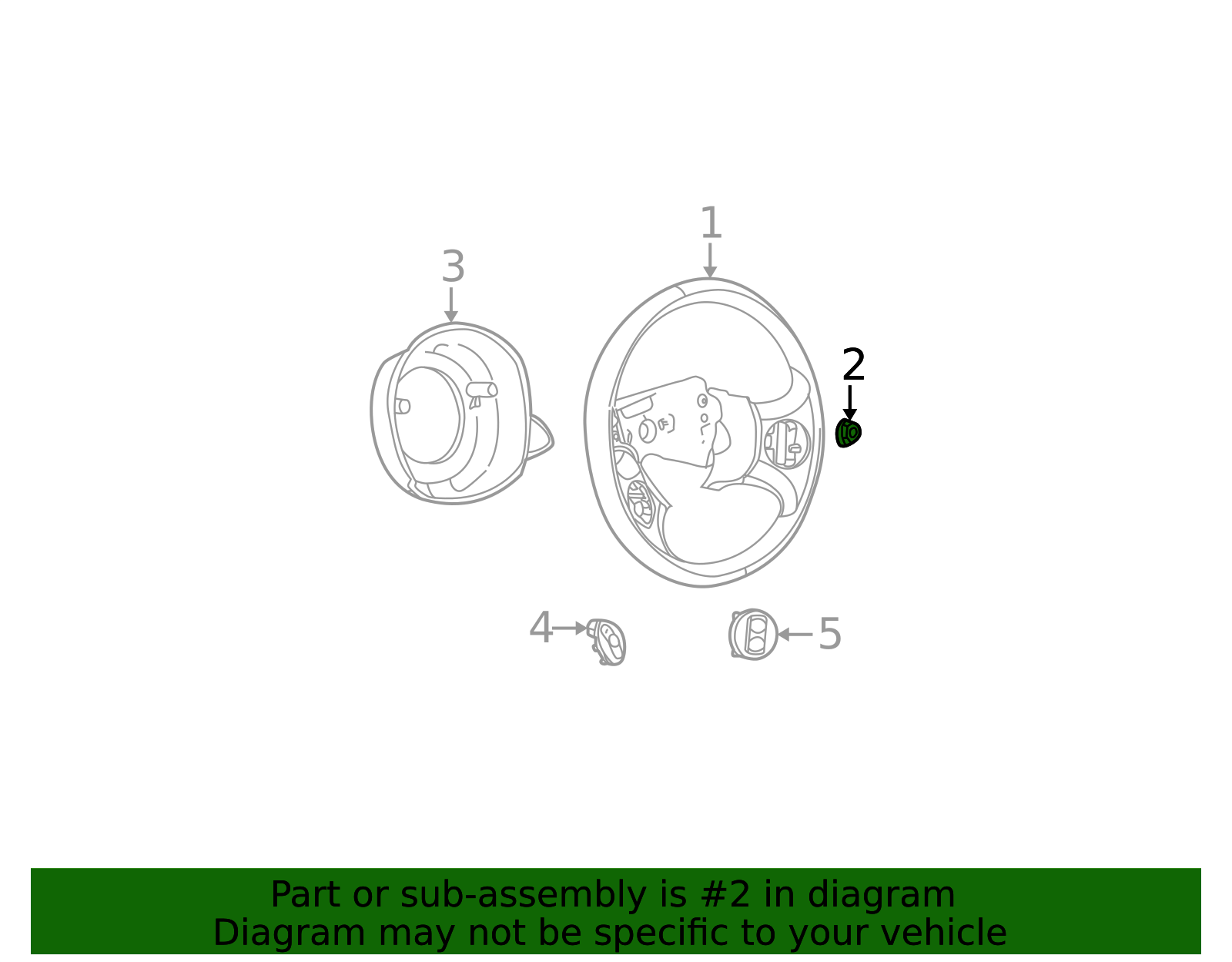 11609658 - Steering Wheel Nut 1985-2025 GM | GM Parts Center