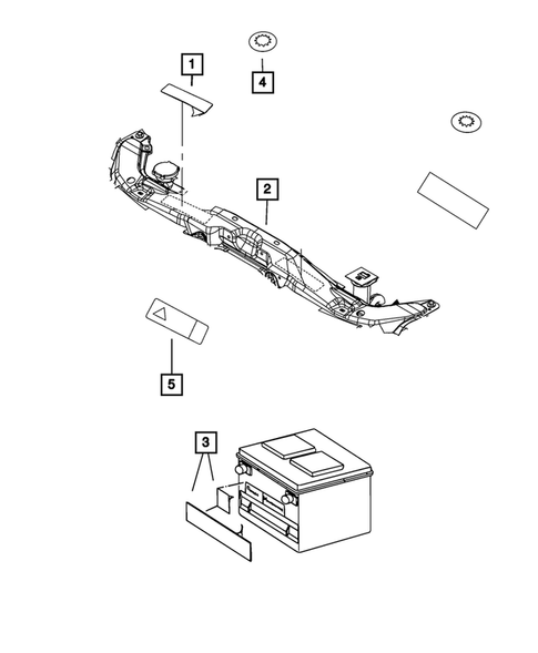 Under Hood for 2018 Fiat 500 #0