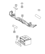 52014612AA - Labels: Coolant Warning Label for Fiat: 500 Image