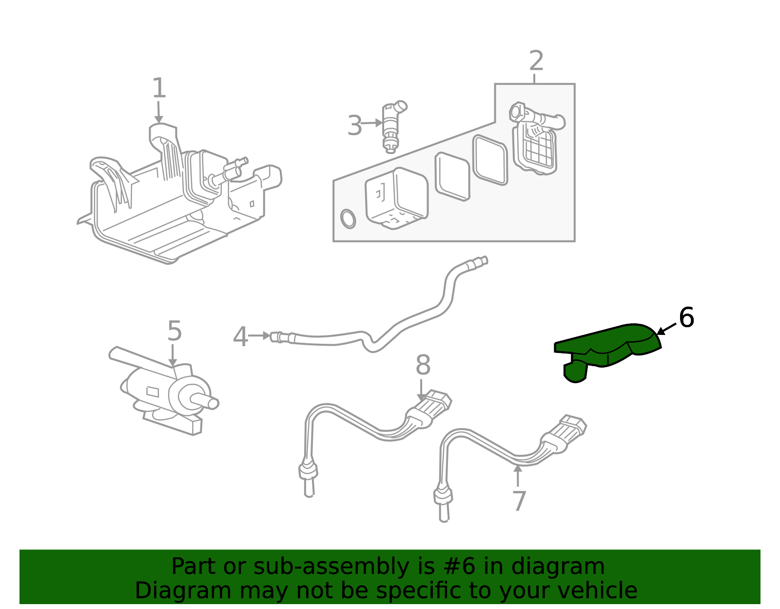 573248 Multi-Purpose Pressure Sensor 55573248 | OEM Parts Online