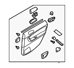 94239AG61AJC - : Door Trim Panel for Subaru Image