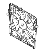 17428618242 - Cooling System: Fan Assembly for BMW: X5, X6 Image