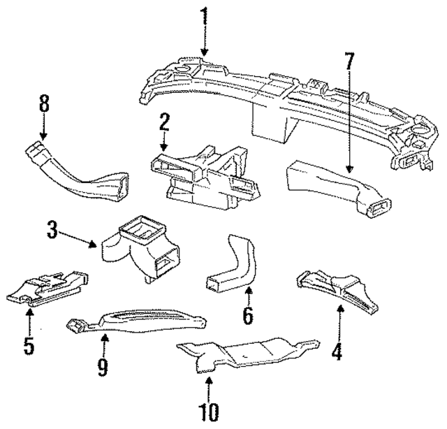 4595163 - Body: Duct for Mopar Image